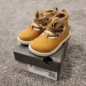 Timberland Toddler Idletracks Warm Bootie Wheat Primaloft TB0A1LS7 Size 6 NEW